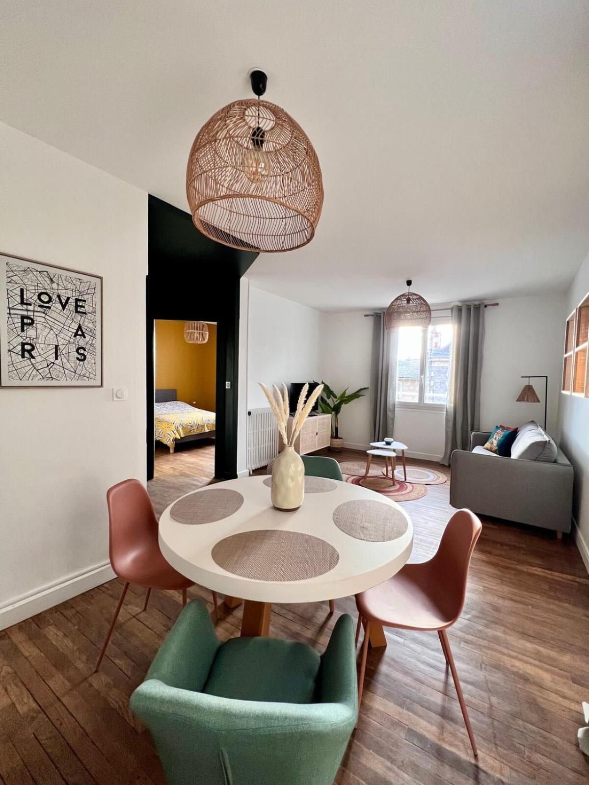 Appartement Casa Paris - T2 - 4Pers - Hyper Centre Brive Extérieur photo